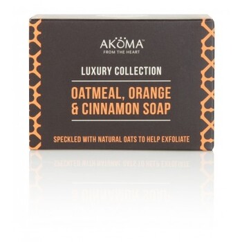 Sapun cu unt de shea, ovaz, scortisoara si portocale - Akoma Skincare