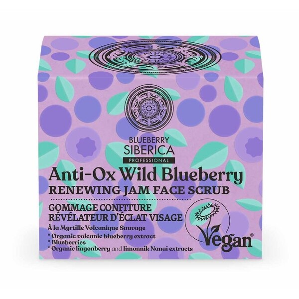 Scrub regenerant antioxidant cu acizi din fructe, 50ml - Anti-OX Wild Blueberry