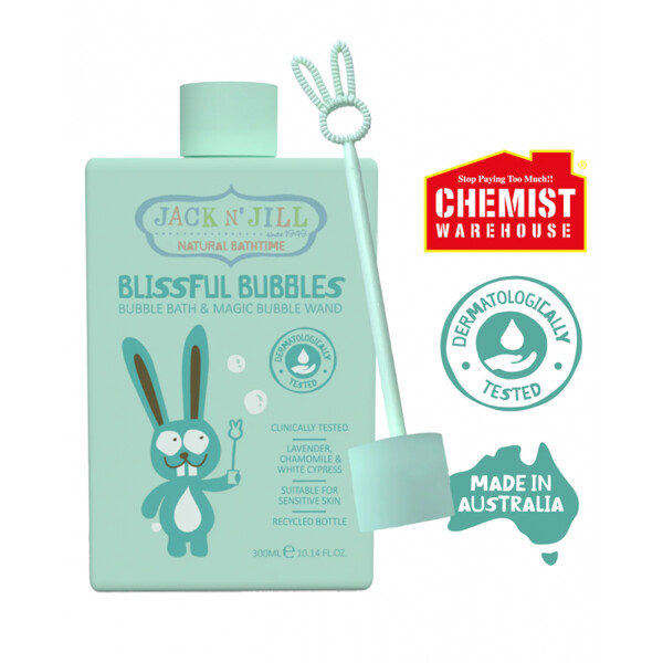 Spumant de baie pentru copii si piele sensibila Blissful Bubbles, 300ml - Jack n Jill