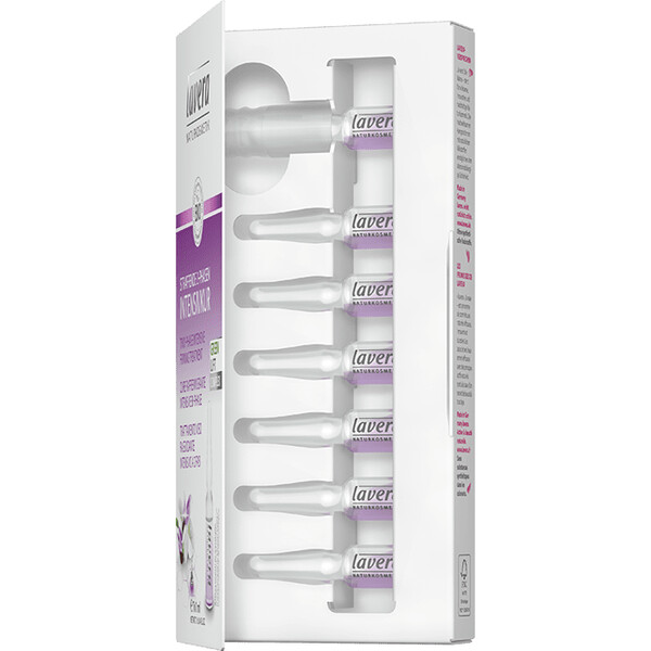 Tratament intensiv bifazic cu acid hialuronic pentru fermitate, 7 fiole - LAVERA