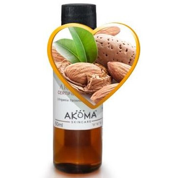 Ulei de migdale dulci certificat organic, 30 ml - Akoma Skincare