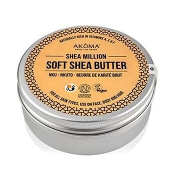 Unt de shea nerafinat extra soft Shea Million, 50 ml - Akoma Skincare