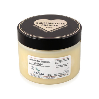 Unt organic de shea nerafinat Akoma Skincare - refill 125 g