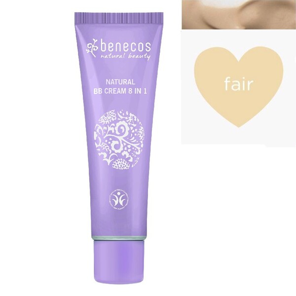BB Cream bio 8-in-1, Fair (ten mediu) - Benecos