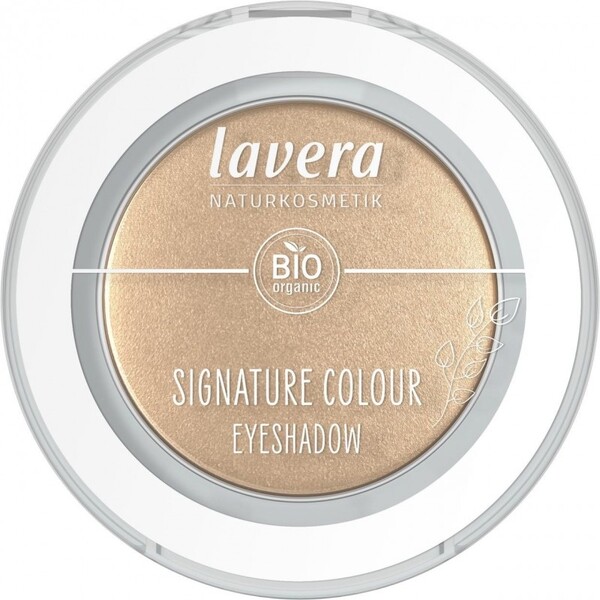 Fard de pleoape bio Signature Colour, Dazzling Gold 08 - LAVERA