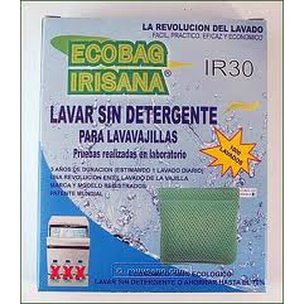 Ecobag cu bile ceramice pentru masina de spalat vase, 1000 spalari - Irisana