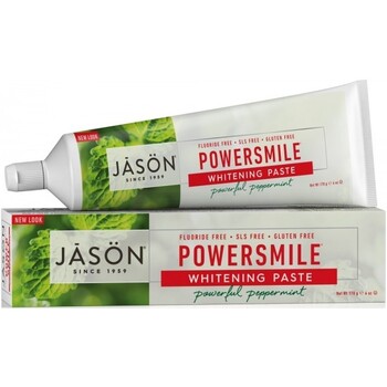 Pasta de dinti Power Smile, fara fluor, pt. albirea dintilor, 170 g. Jason