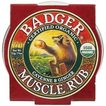 Mini balsam masaj dureri musculare cu ardei Cayenne si ghimbir, Badger21 g