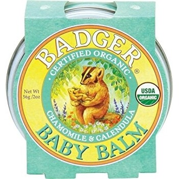 Mini balsam pentru bebelusi, Baby Balm Badger, 21 g