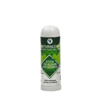 Stick de alaun antiacneic, Naturallum 5gr