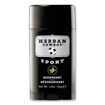 Deodorant solid pt barbati, Sport, Herban Cowboy, 80 g