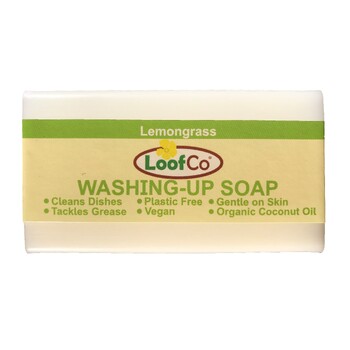 Sapun solid pentru vase, cu lemongrass, LoofCo,100 g