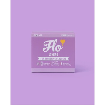 Absorbante zilnice fara aripioare, cu carbune activ pentru incontinenta urinara redusa, 1 pic, Flo, 16 buc